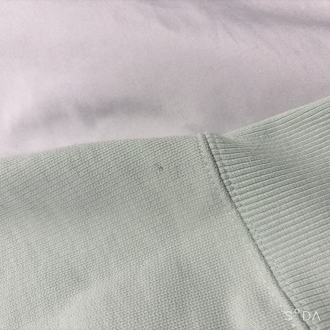 아미 스몰 하트 로고 민트 맨투맨 M 상품이미지3