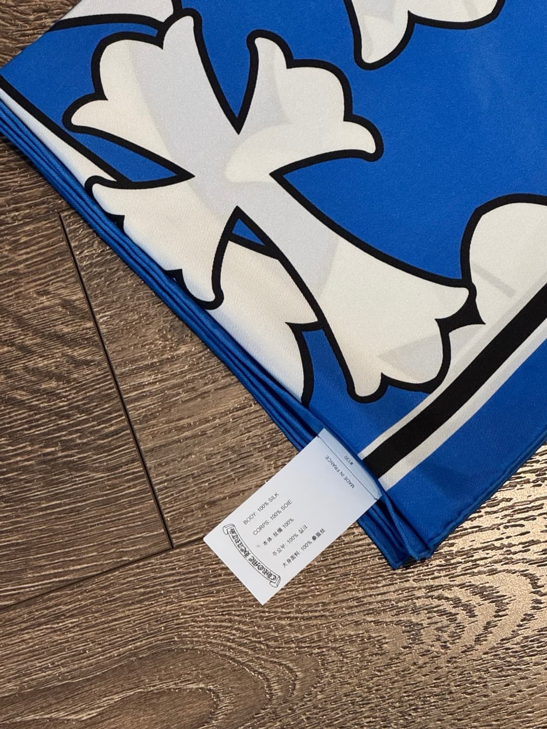 크롬하츠/ 크로스 실크 스카프/ OS 상품이미지2