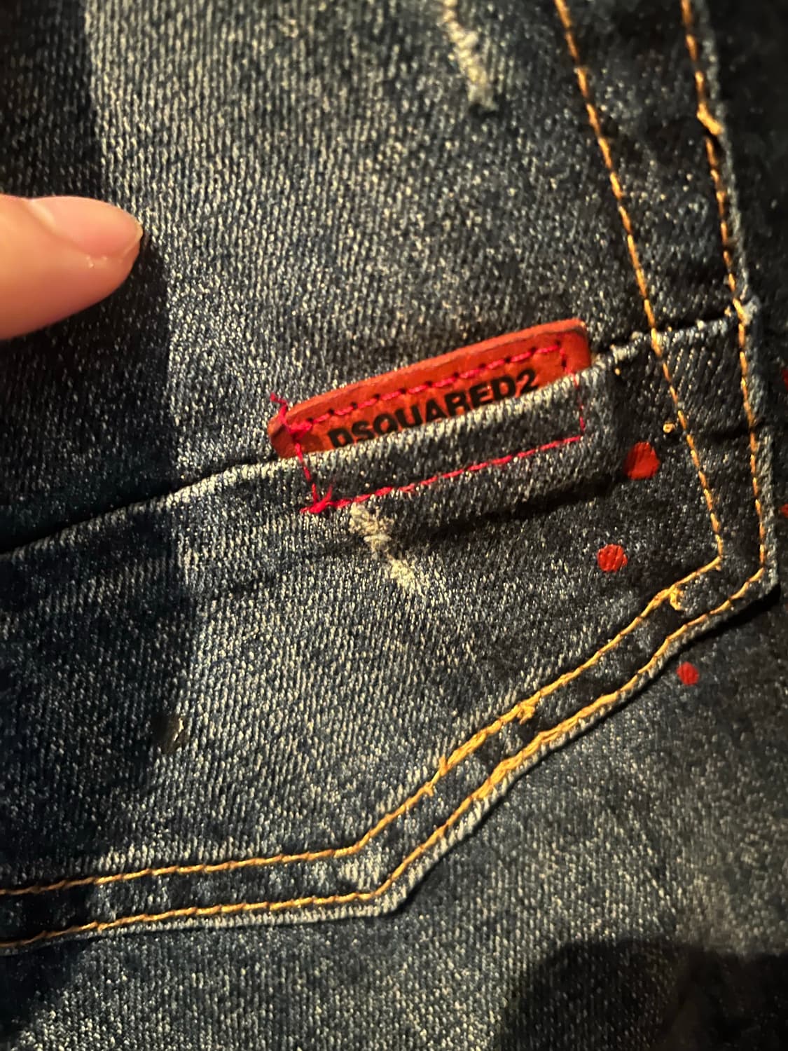 (새상품급)디스퀘어드2 44사이즈 상품이미지3