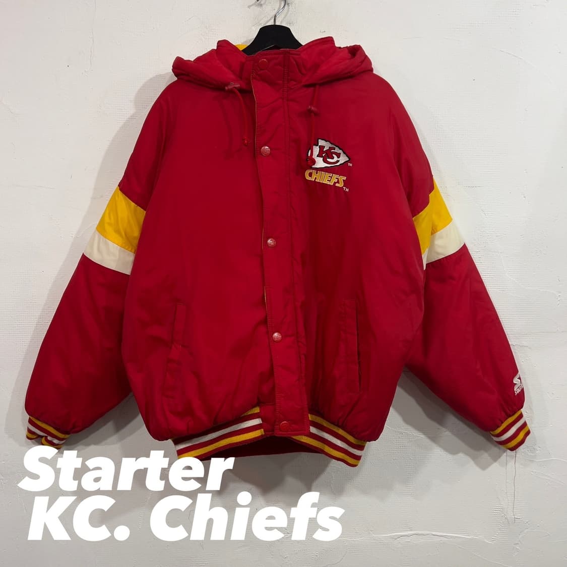 스타터 nfl 캔자스시티 chiefs 점퍼 상품이미지1