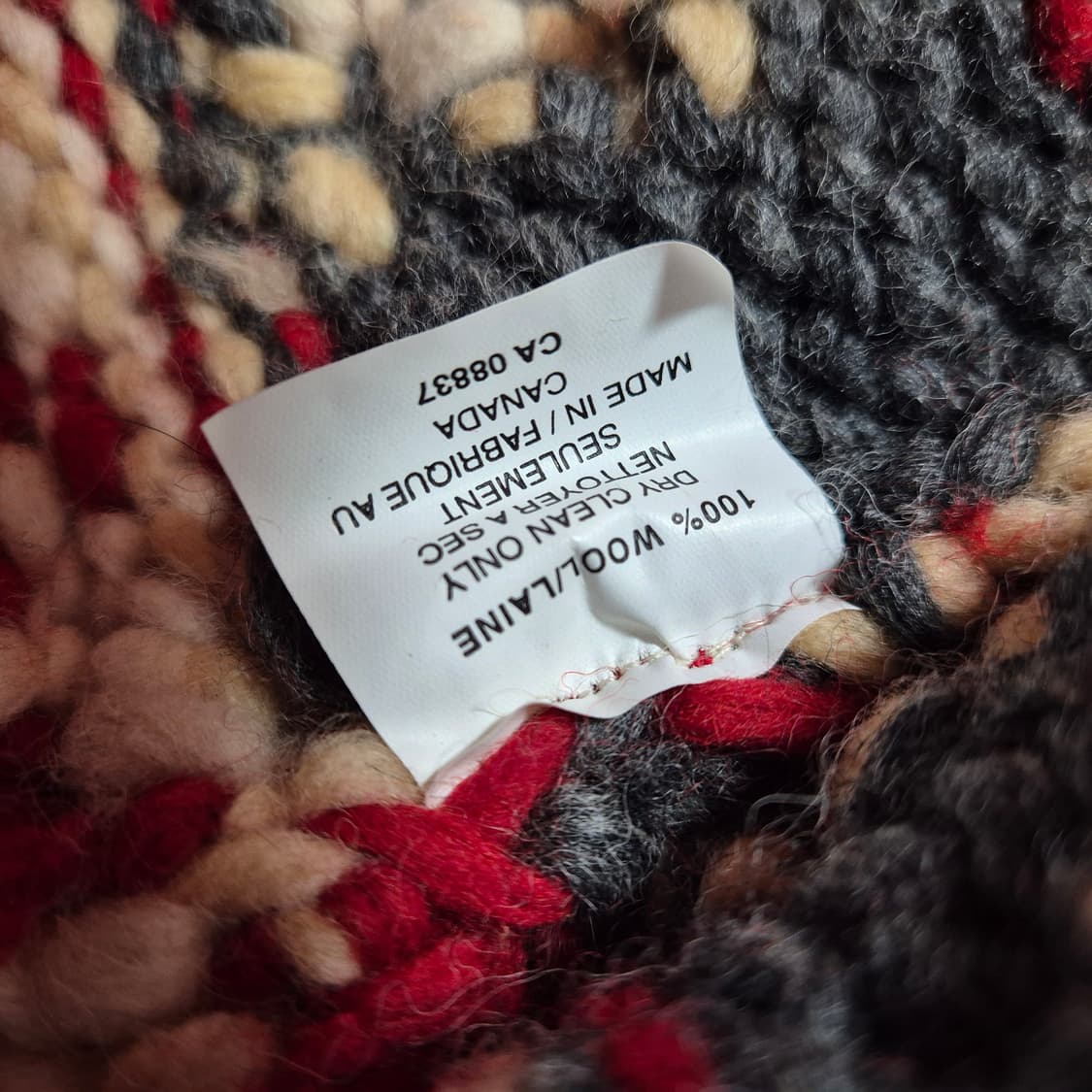 KANATA 카나타 캐나다 코위찬 36사이즈 새상품 상품이미지6