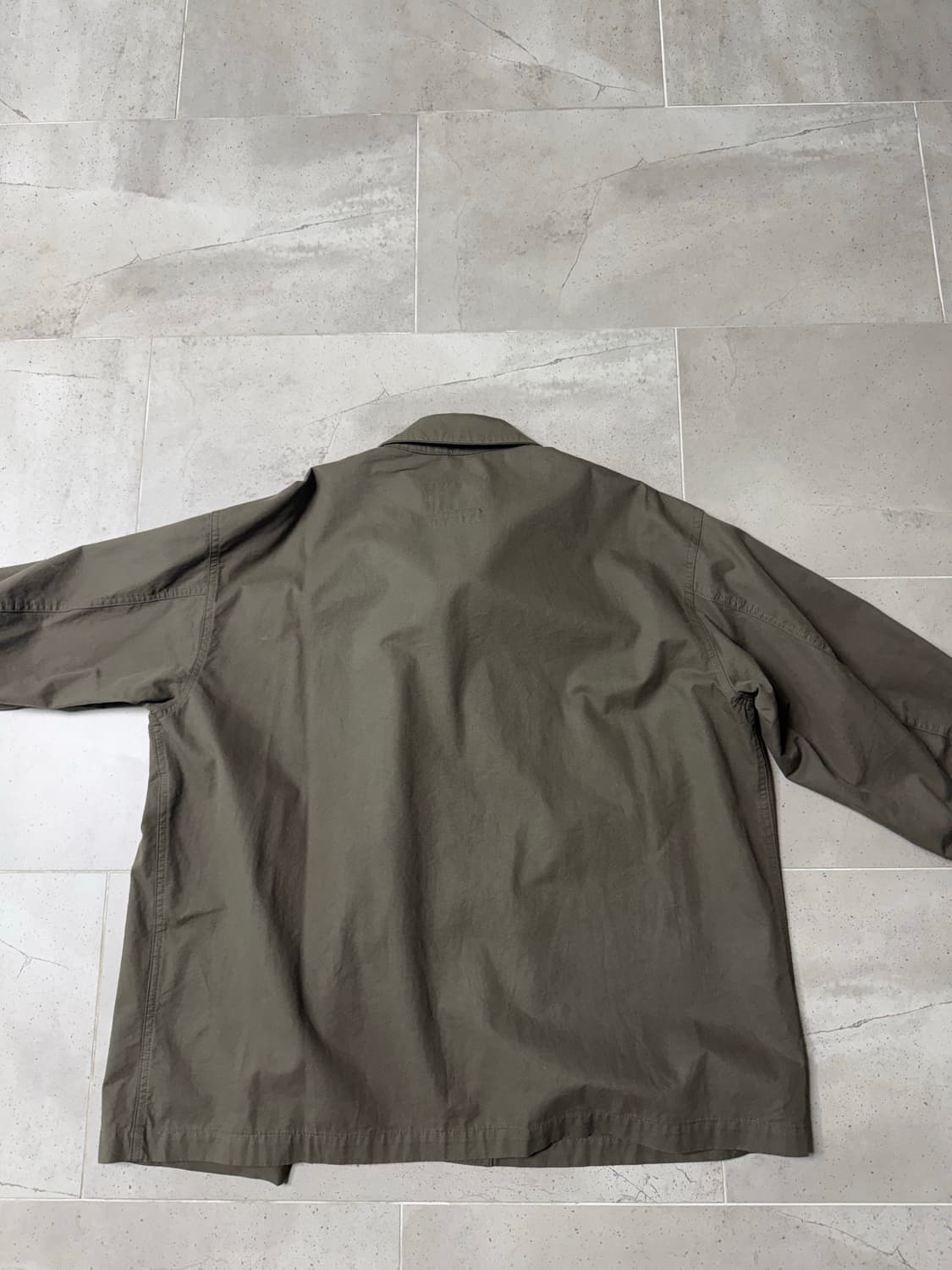 프리즘 웍스 french work jacket 002 OLIVE L 상품이미지3