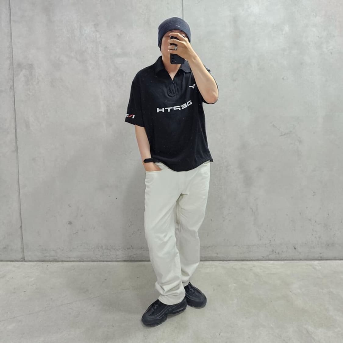 미즈노 X 일꼬르소 기능성 반팔티 M M0381 상품이미지2