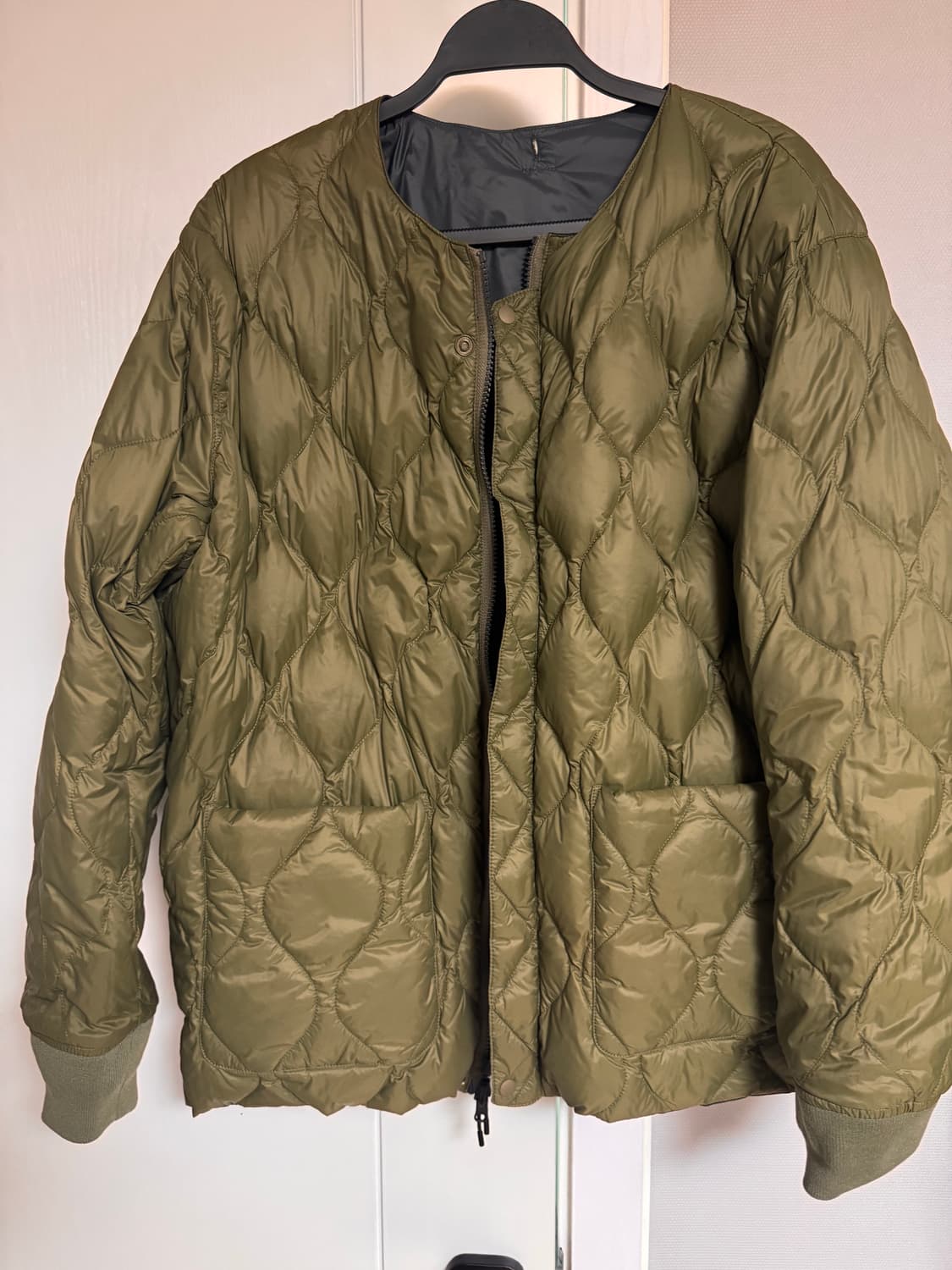 [L] 타이온 리버시블 ma-1 다운 경량패딩 상품이미지2