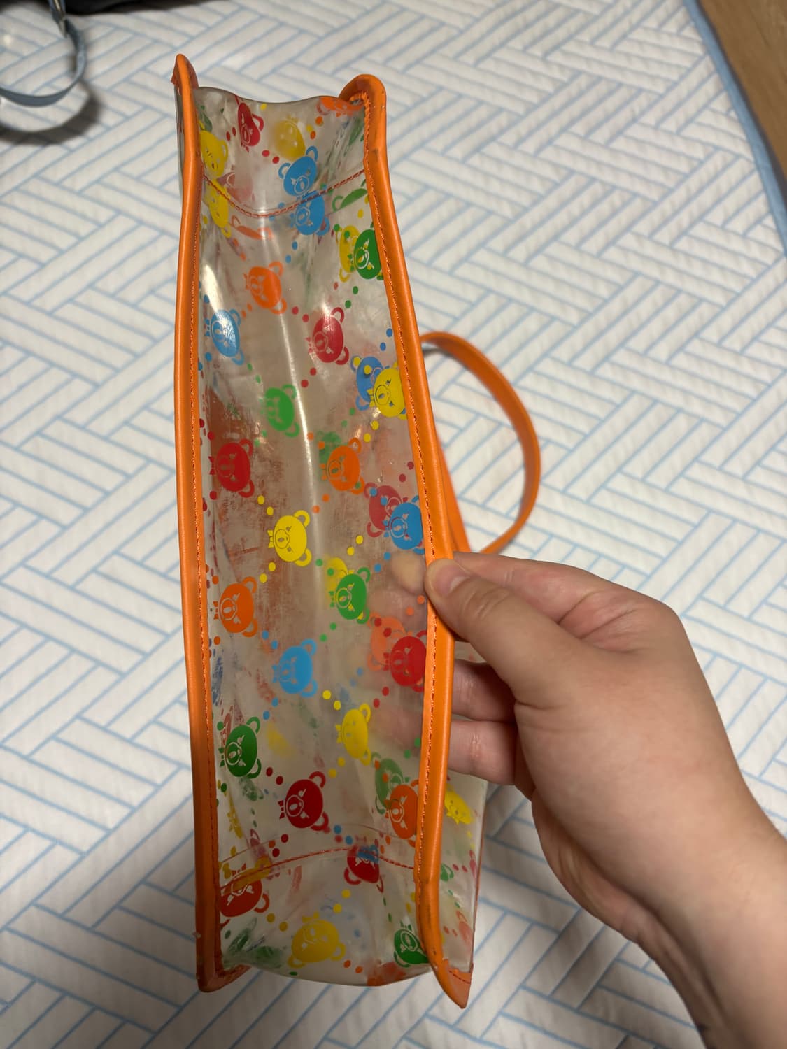 히스테릭글래머 퍽베어 PVC 백 상품이미지4