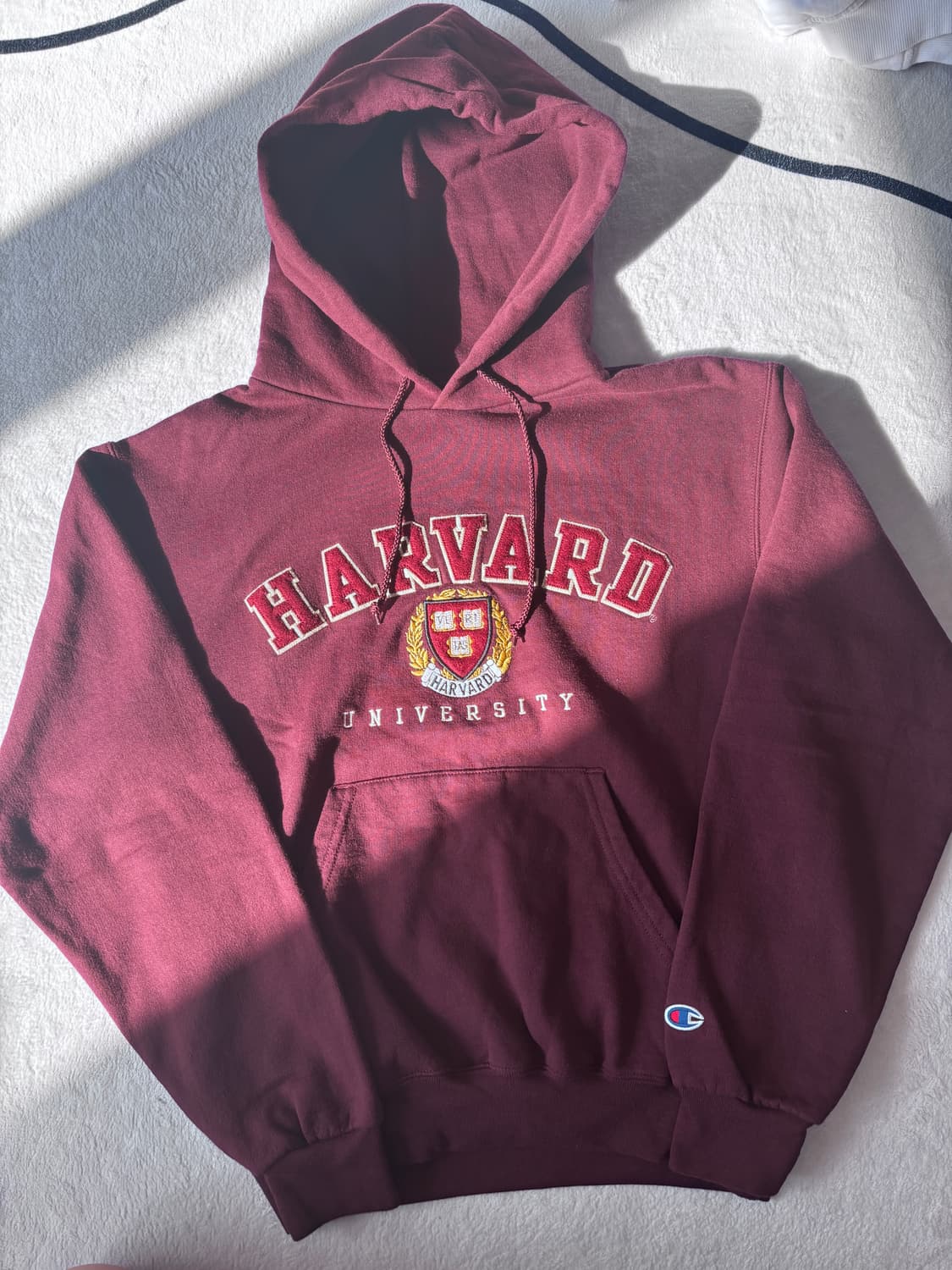 챔피온 하버드대학교로고 후드티 s 상품이미지2
