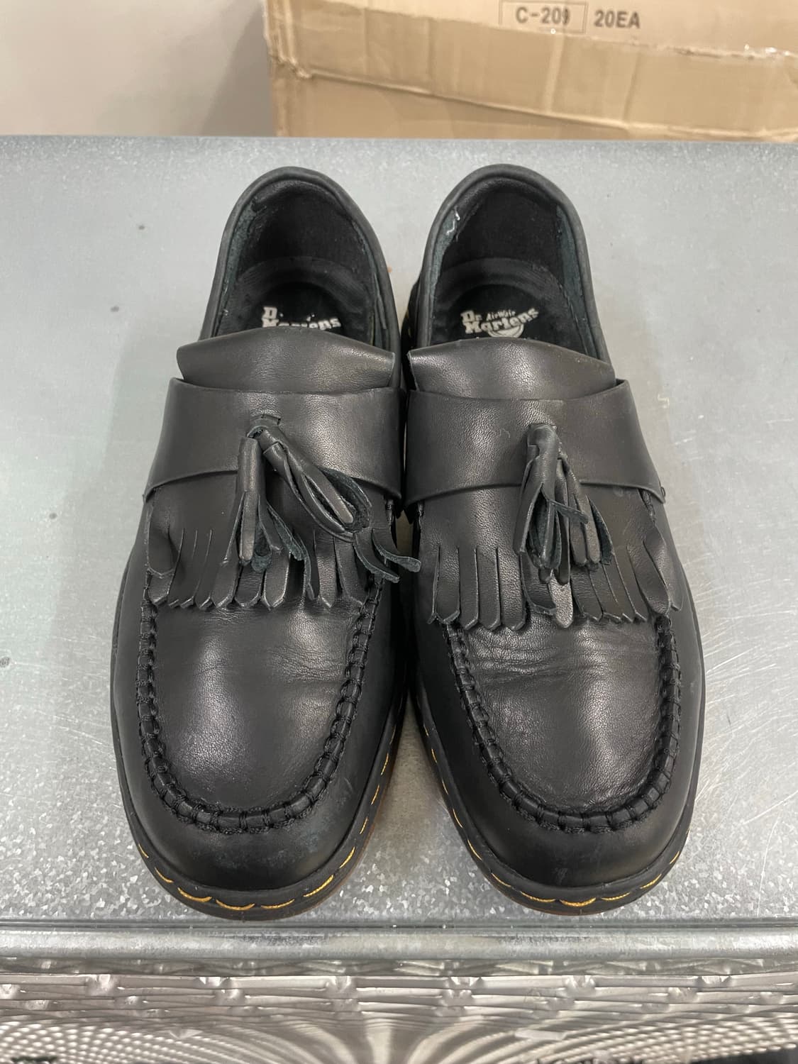 닥터마틴 테슬로퍼 아드리안 블랙 uk7 상품이미지5