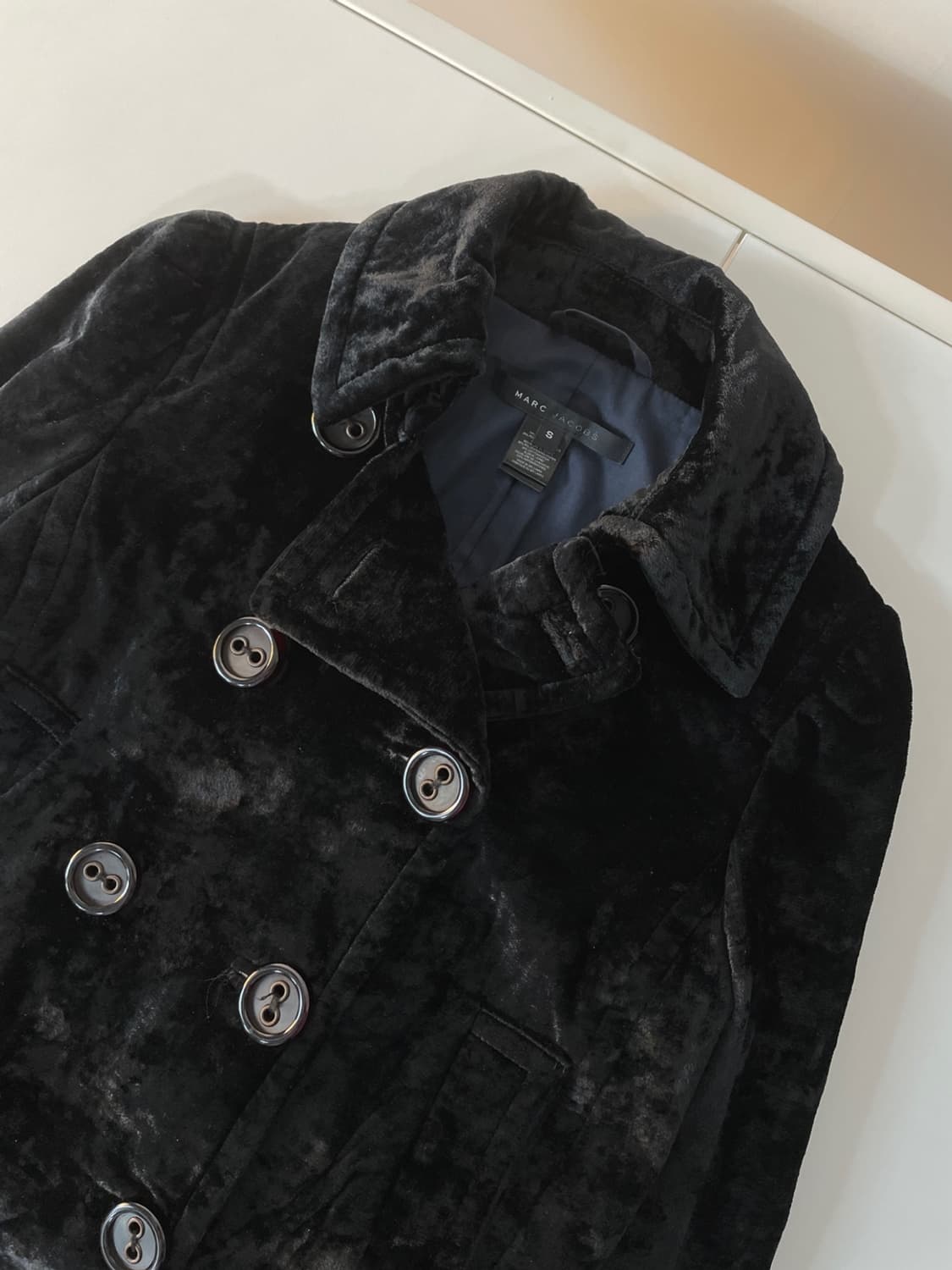 마크제이콥스 벨벳 더블 숏 자켓 상품이미지4