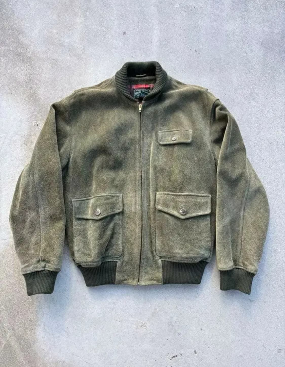 90s
'POLO COUNTRY'
Suede Bomber Jacket 상품이미지9
