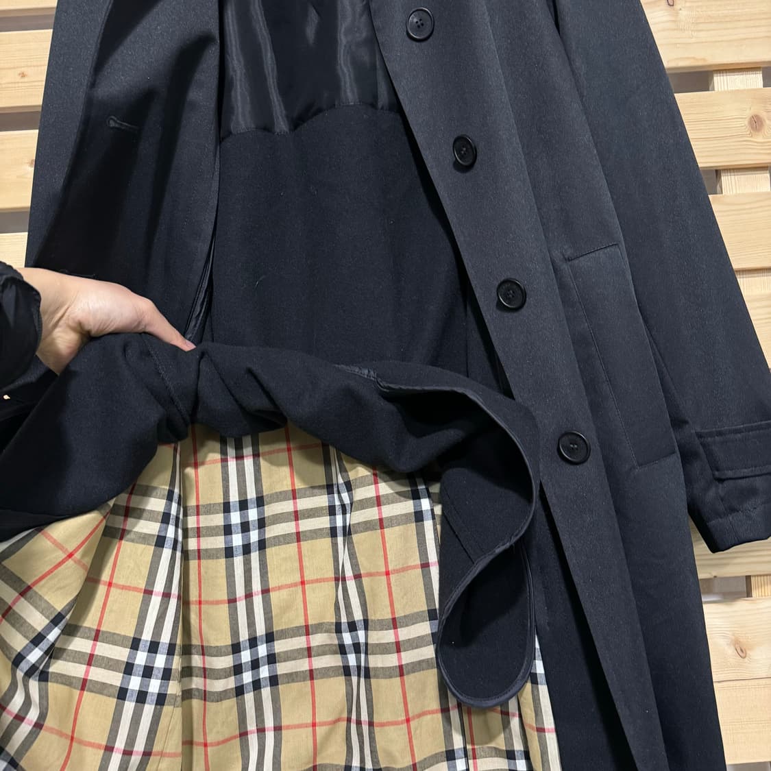 버버리 싱글코트 상품이미지6