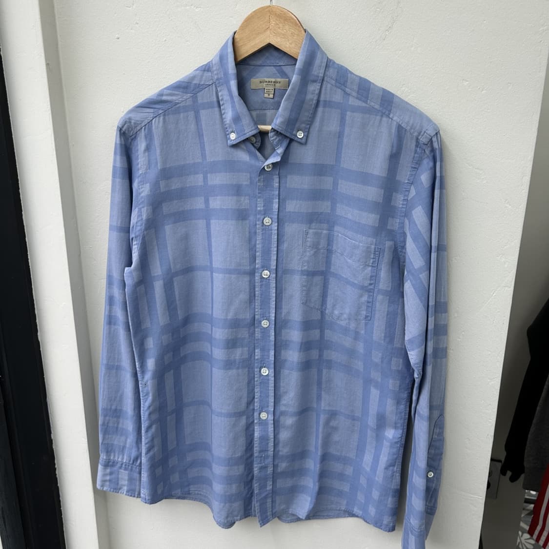 15046 - 버버리 체크 셔츠 상품이미지2