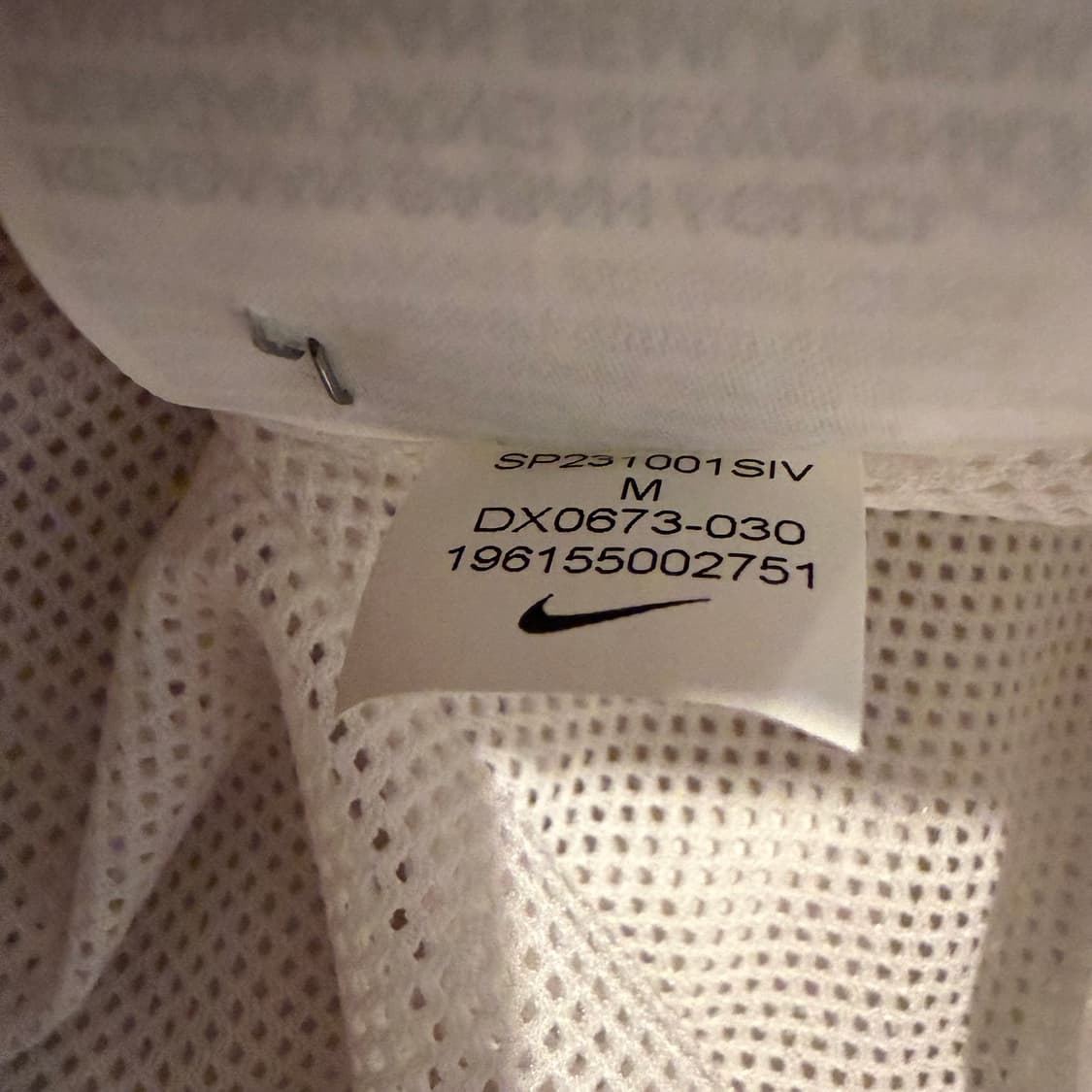 Nike NSW 백로고 클럽 풀 집 우븐 자켓 화이트  상품이미지4