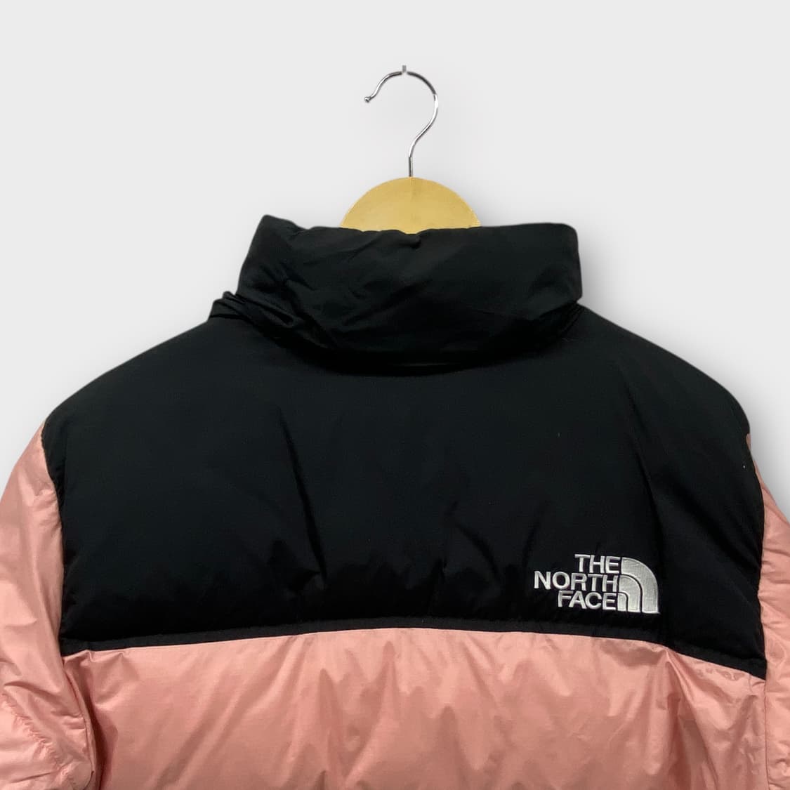 노스페이스 핑크 더스티로즈 눕시 구스 패딩 95 상품이미지4