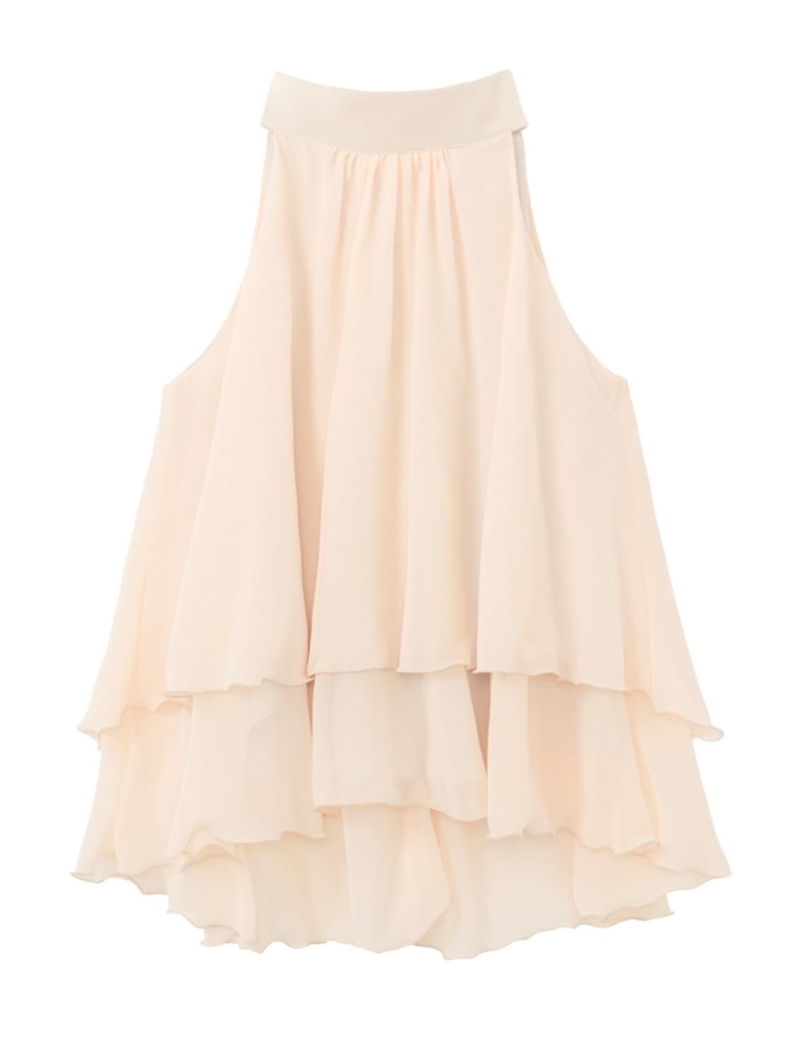 씨어 seer melted heart blouse_peach beige 상품이미지1