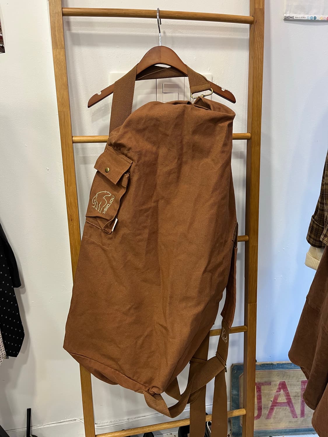 노르디스크 콩스베르그 65 가방 브라운 상품이미지4