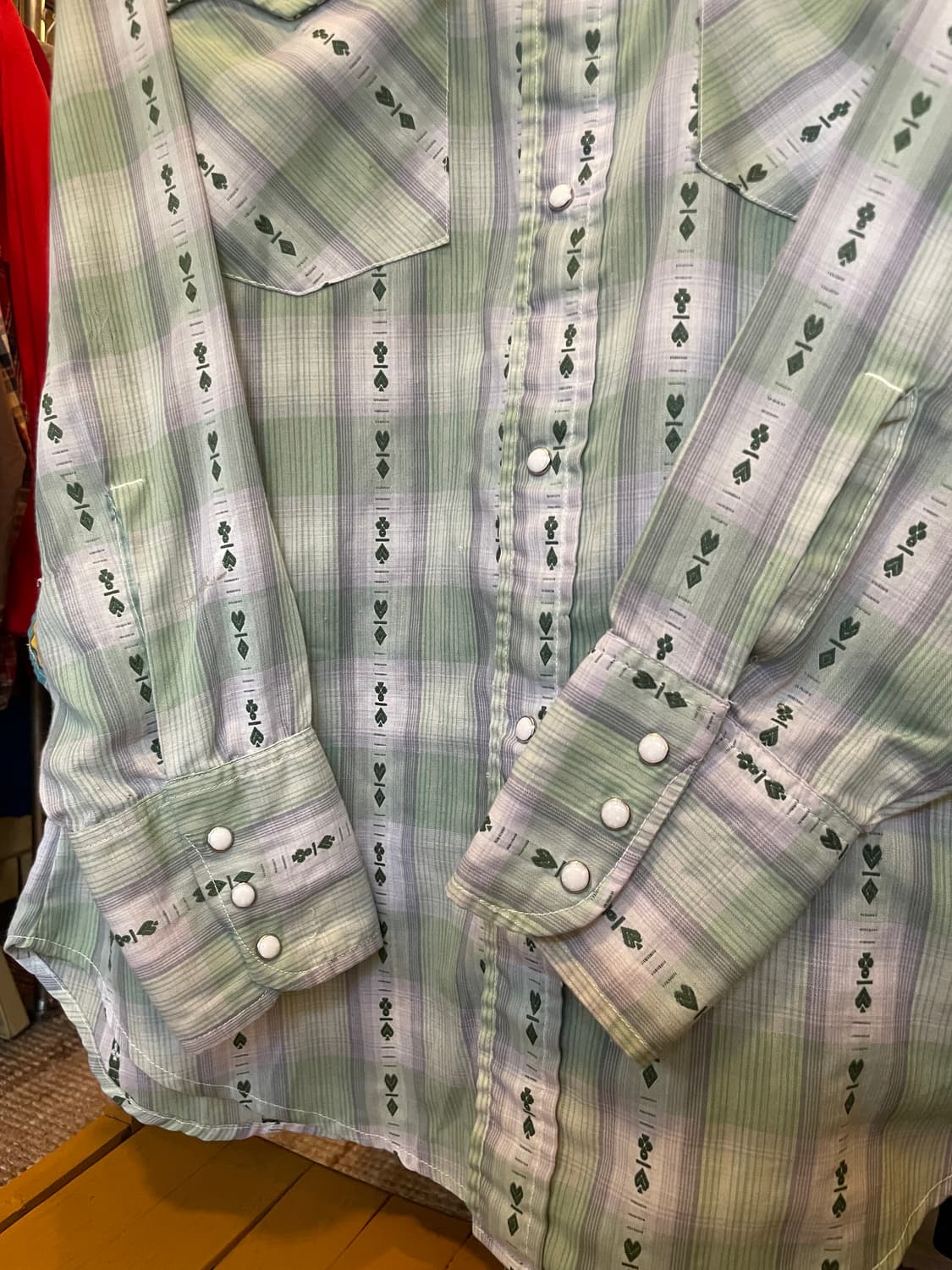 1970's-80's Levi’s Western Shirt 상품이미지6