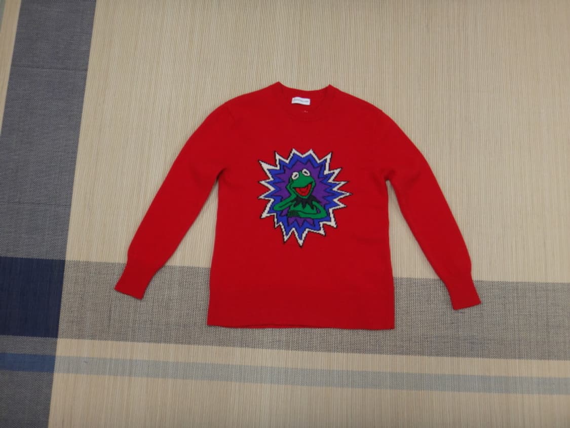 (호칭1) 산드로 머펫 캡슐 컬렉션 울 라운드넥 니트 상품이미지1