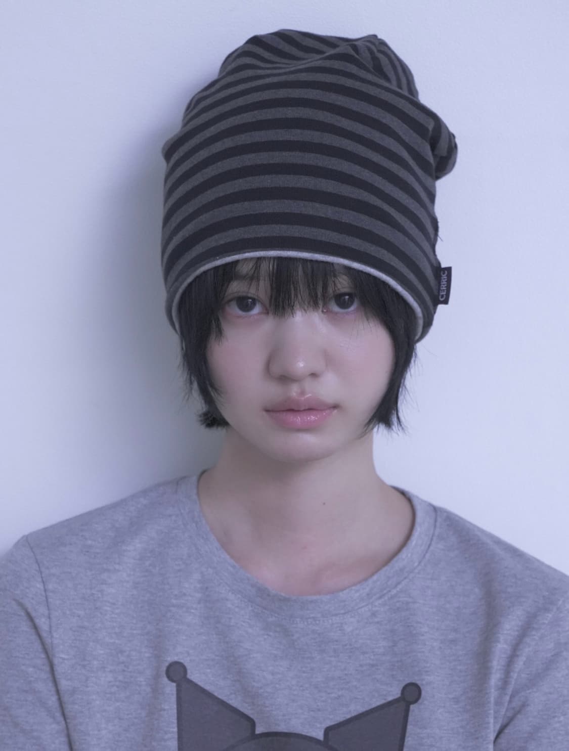 [CERRIC] 세릭 리버시블 비니(차콜) 상품이미지1