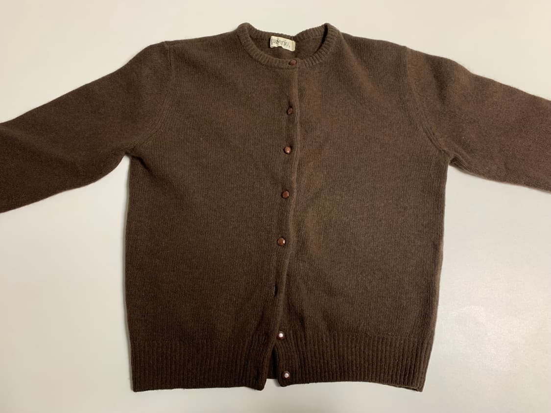 빈티지 브라운 가디건 상품이미지2