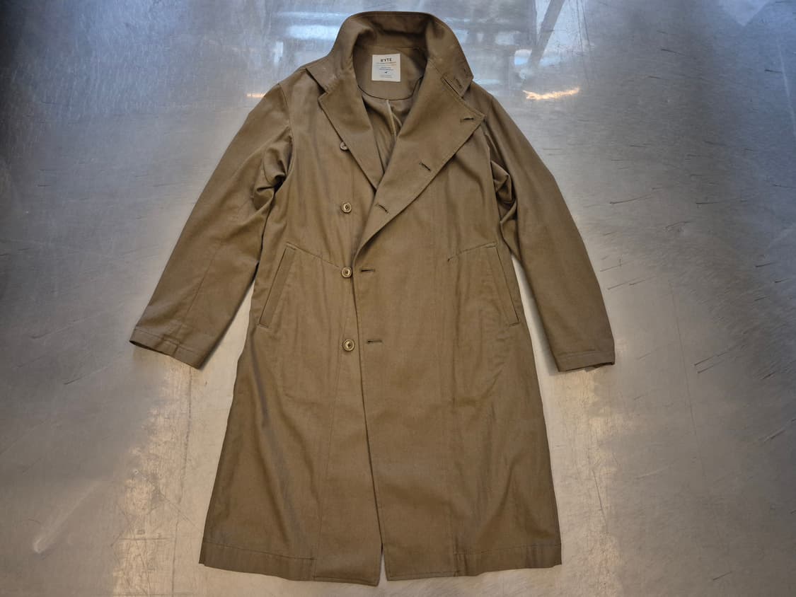 S'YTE Yohji yamamoto 밀리터리 하이넥 코트 상품이미지2