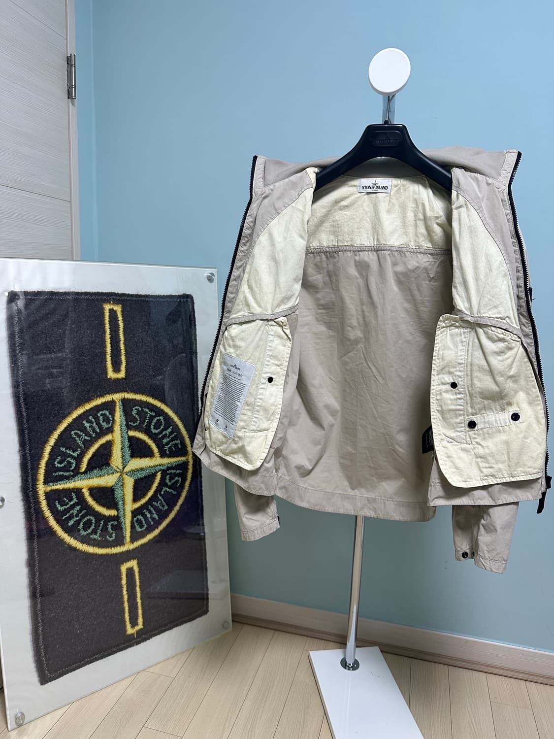 스톤아일랜드 다비드 ovd 봄버 자켓 M 매장판 상품이미지5