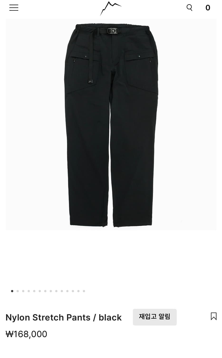 [S]케일 나일론 팬츠 nylon stretch pants 상품이미지1