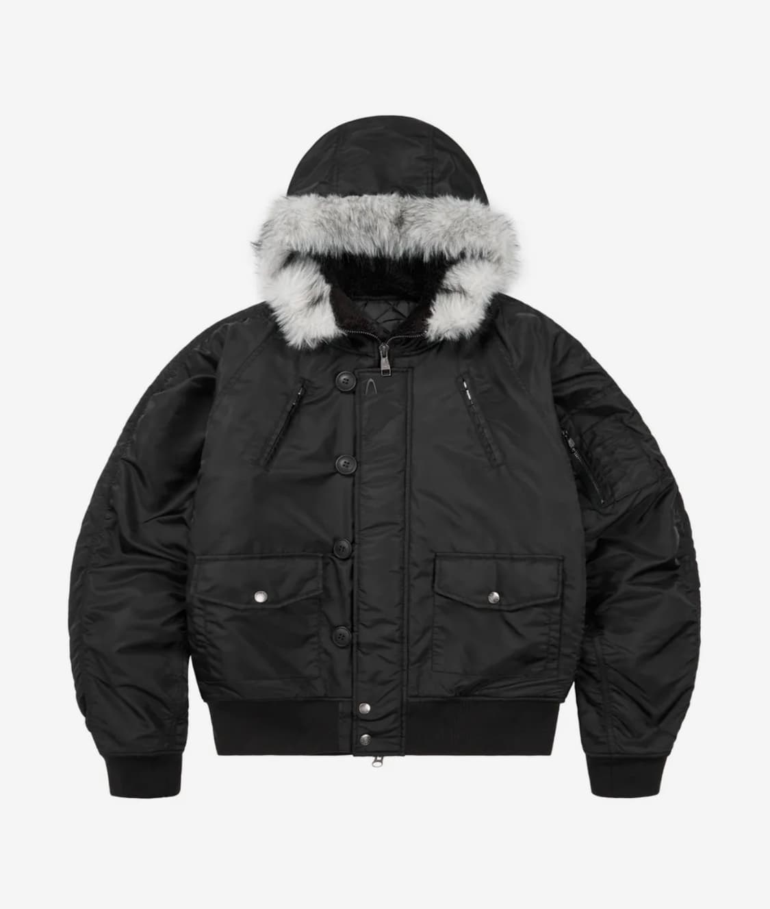 [새상품] 아캄 Hooded Fur MA-1 퍼 마원 자켓 1 상품이미지1