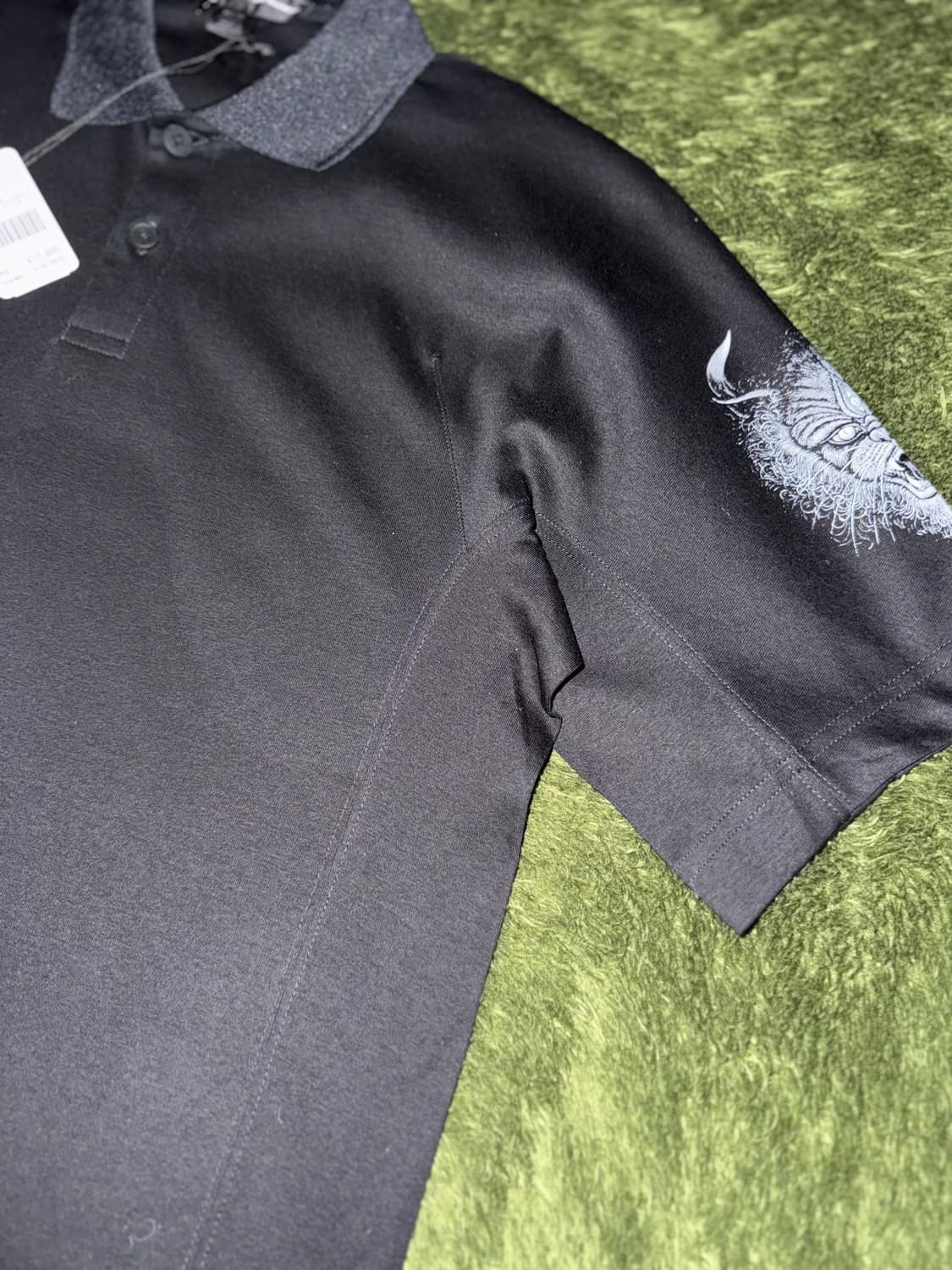 Y-3 요지 야마모토 뉴질랜드 올블랙스 폴로 티셔츠 블랙 상품이미지5