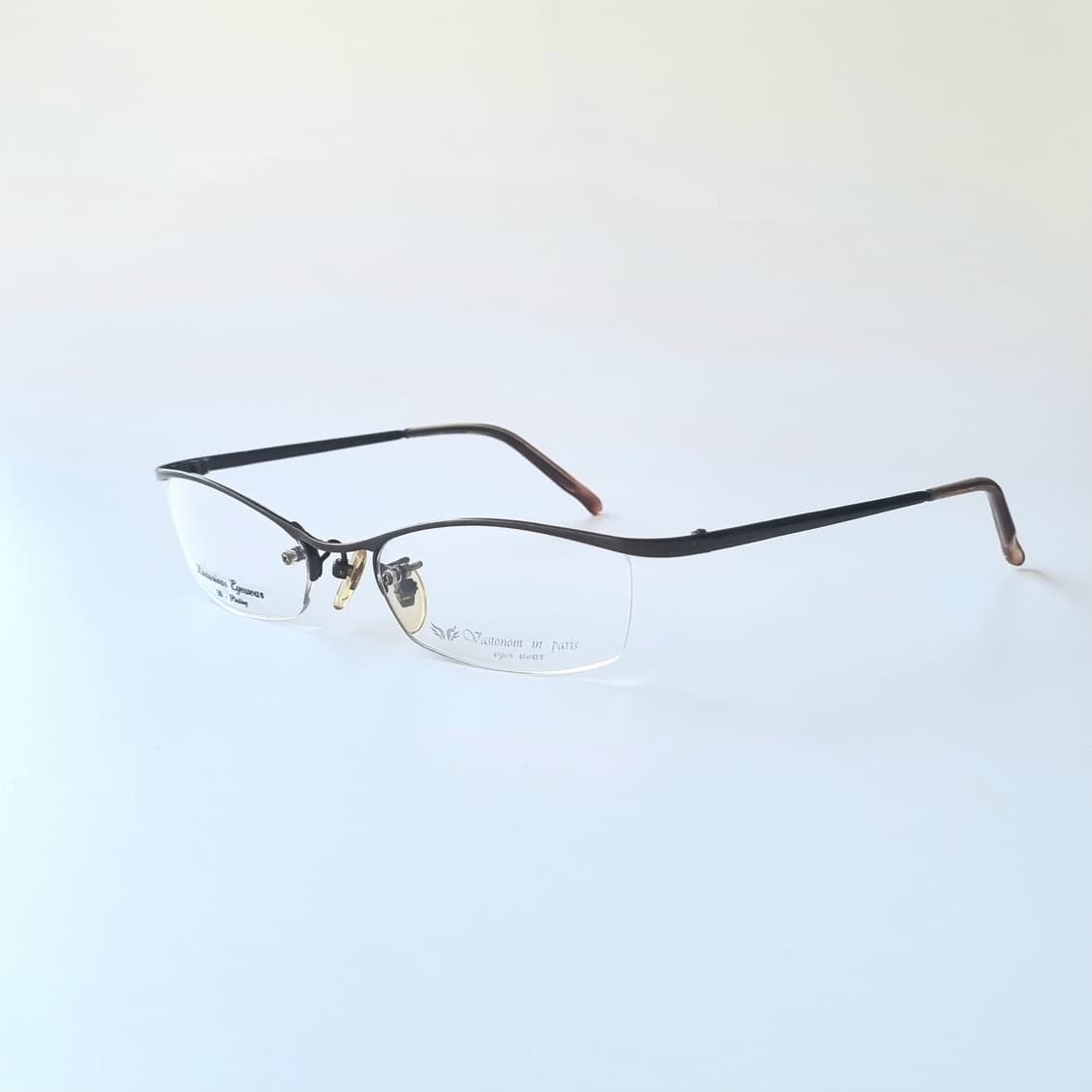 데드스탁 레트로 반무테st 포인트무테 안경테  587 상품이미지3