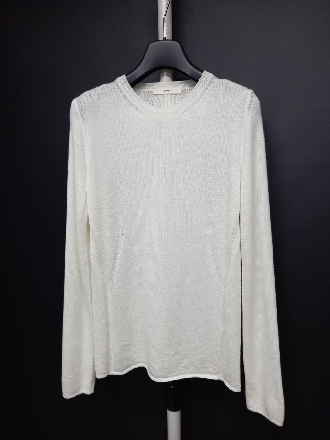 새 BOWEN 보웬 메리노울 홀가먼트 니트블라우스 44-66 상품이미지3