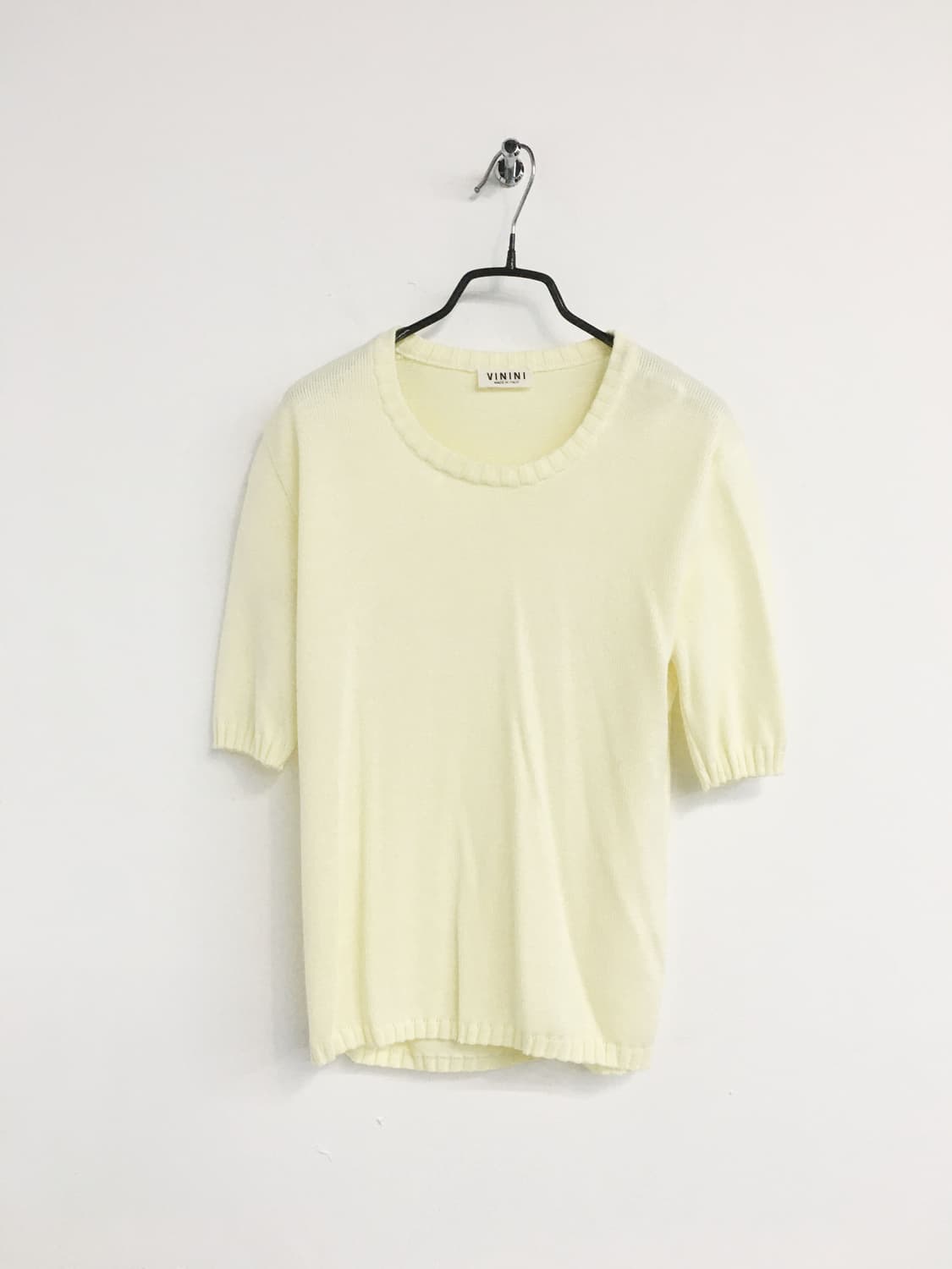  VININI made in italy 니트 반팔 상품이미지5