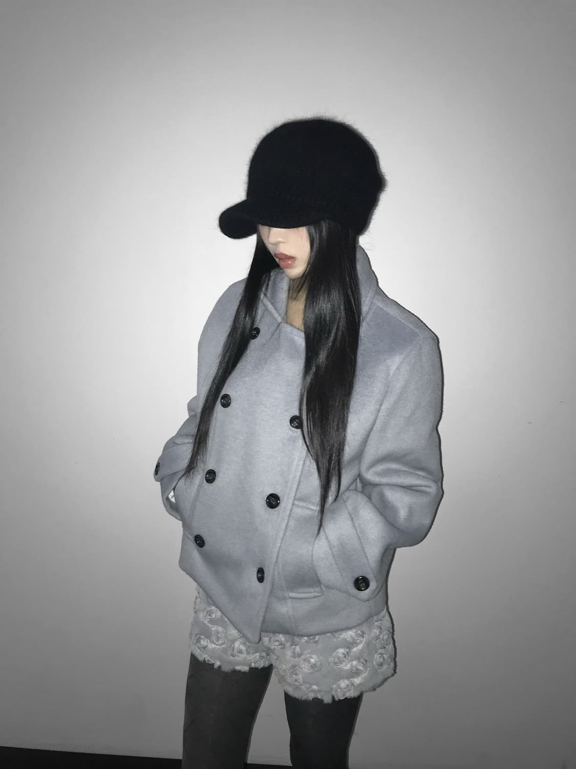 디에어타운 cloven wool double overcoat 상품이미지1