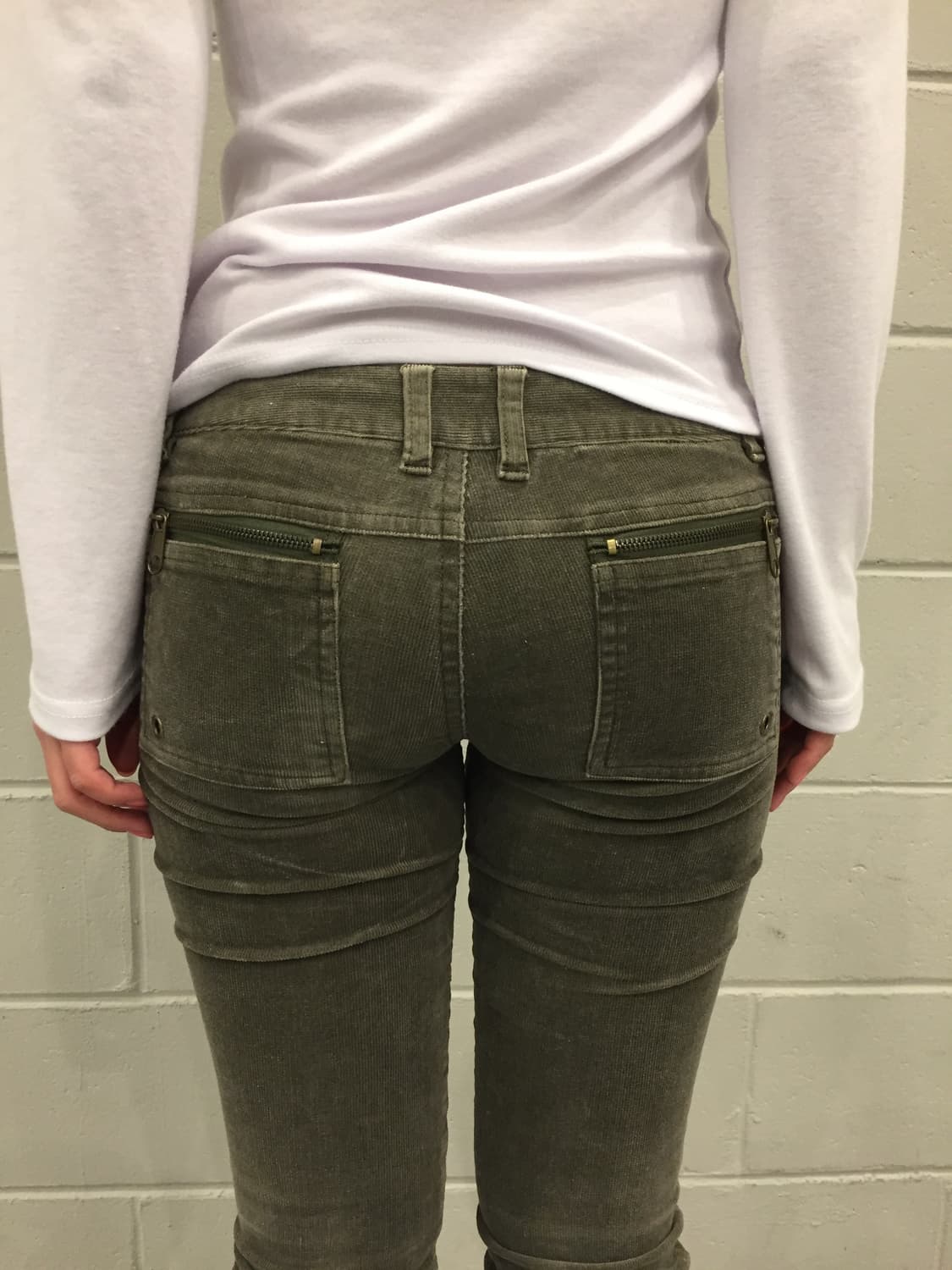 unknown y2k 부츠컷 지퍼 데님 상품이미지6