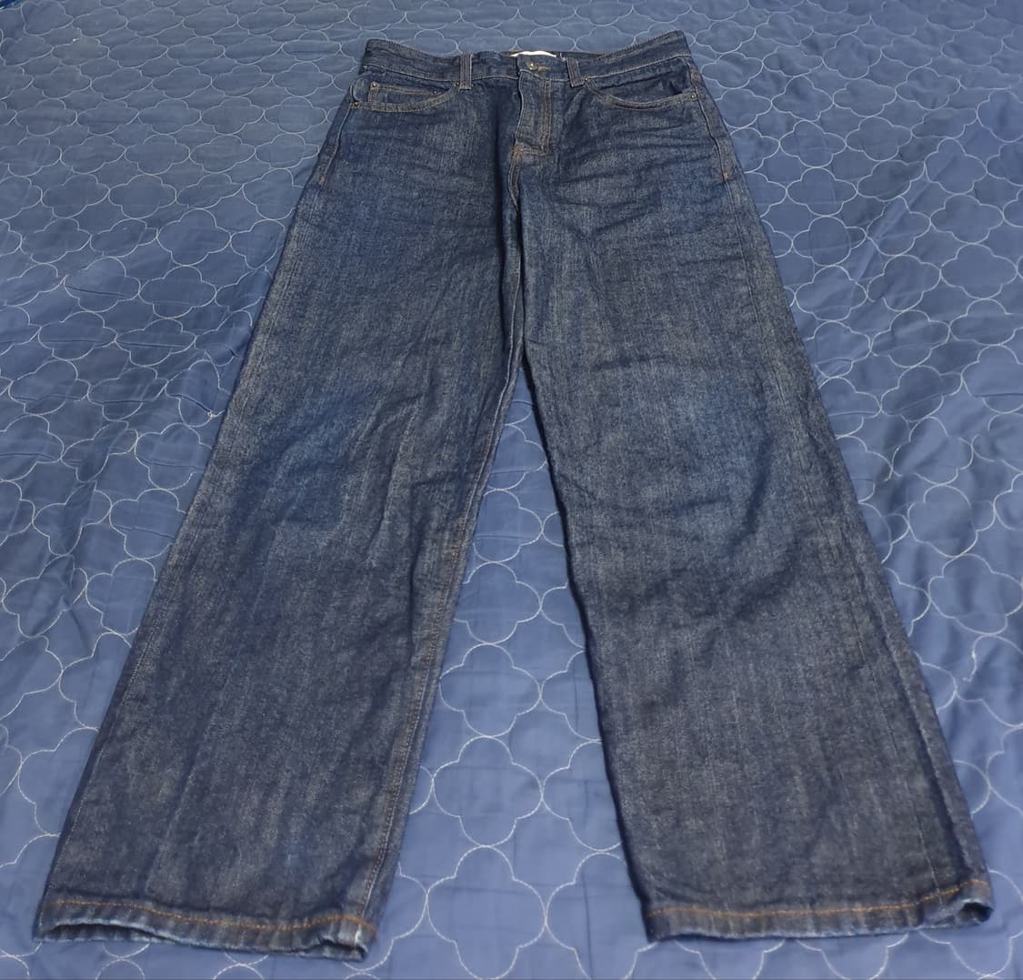 비슬로우 셀비지 생지 인디고 데님진 (30) 상품이미지1