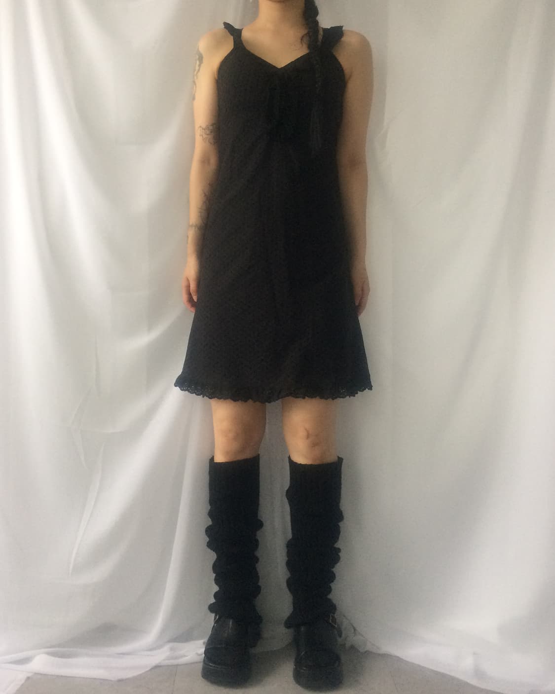 Punching point sleeveless onepiece 상품이미지6