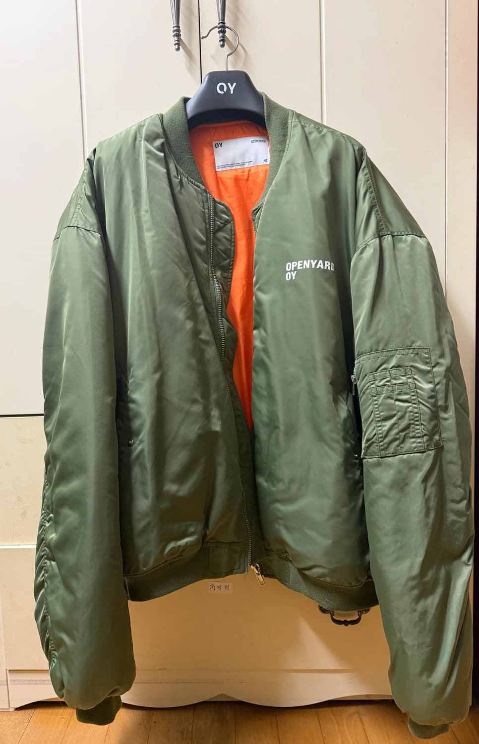 (OS) OY 오와이 셔링 봄버 MA-1 상품이미지6