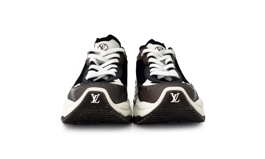 [39] LV 루이비통 여성 런55 트레이너 모노그램 스니커즈 블랙 상품이미지7