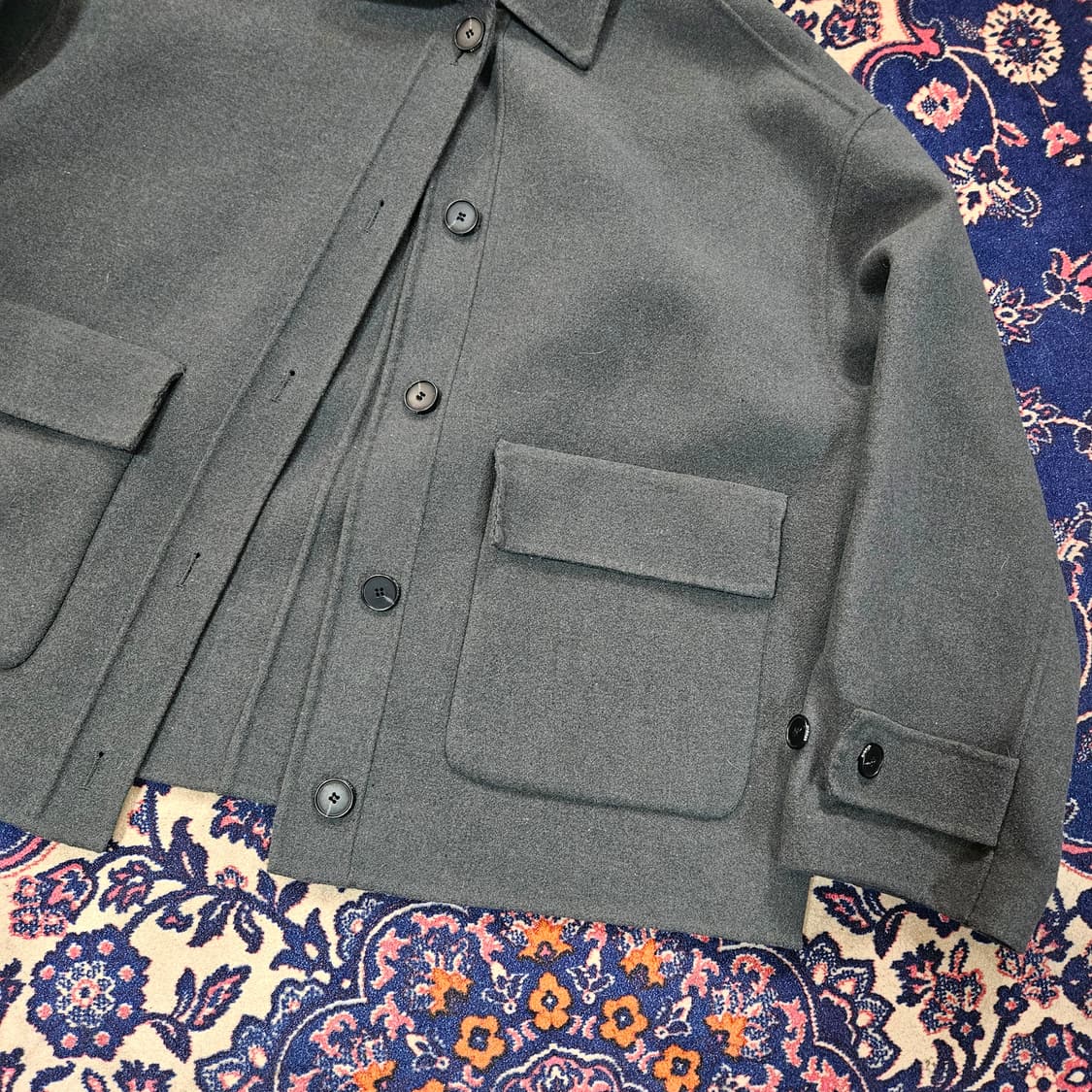 (미사용)스튜디오톰보이 21aw 핸드메이드 루즈핏 자켓 상품이미지3