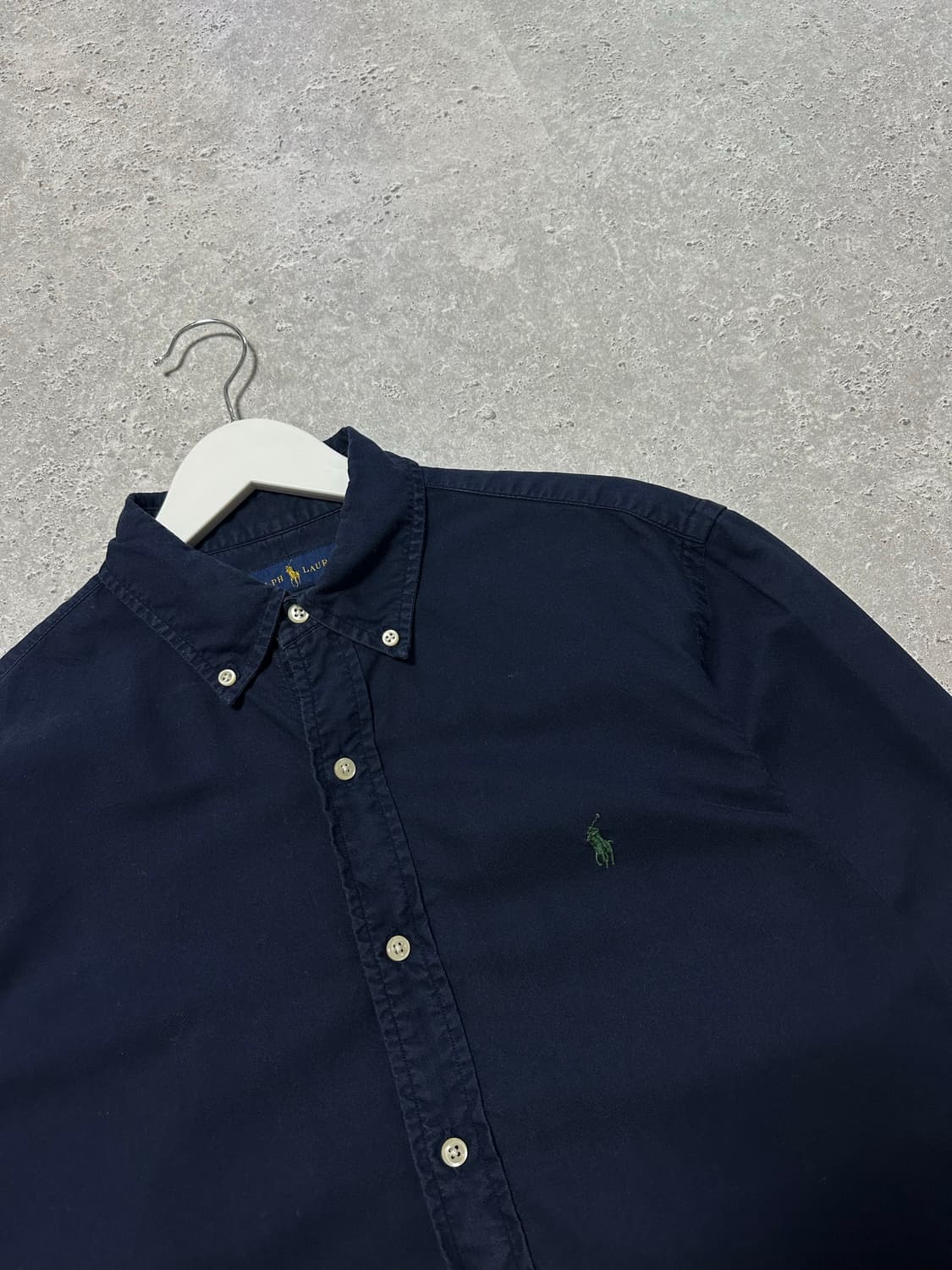 폴로 랄프로렌 그린포니 네이비 긴팔셔츠 상품이미지3