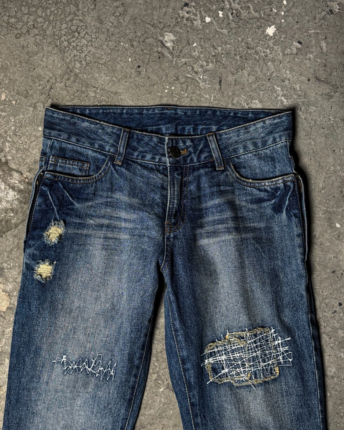 HELL CAT PUNKS – Zip Denim Bondage Pants 상품이미지3