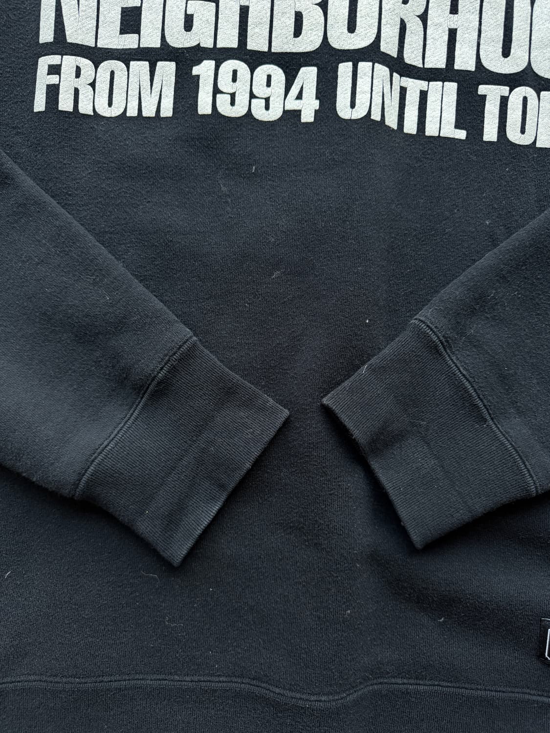 네이버후드 CLASSIC-S C-CREW LS 블랙 L 상품이미지5