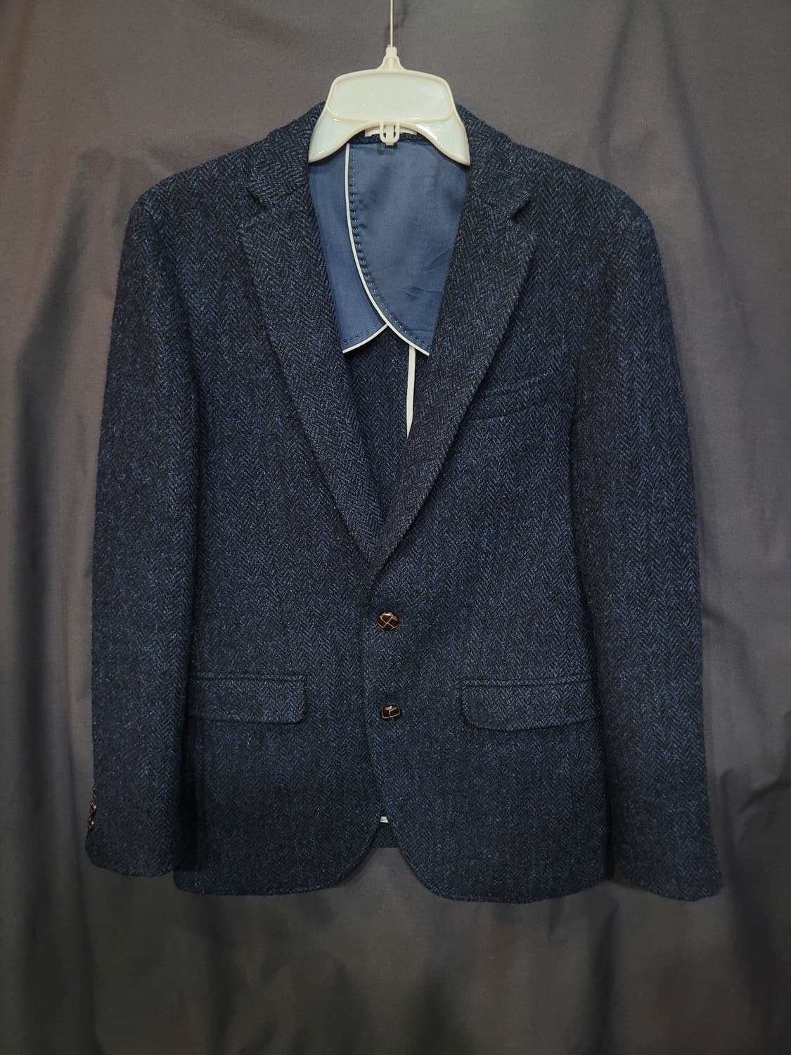 Harris Tweed 해리스 트위드 헤링본 블레이저 울자켓  상품이미지1