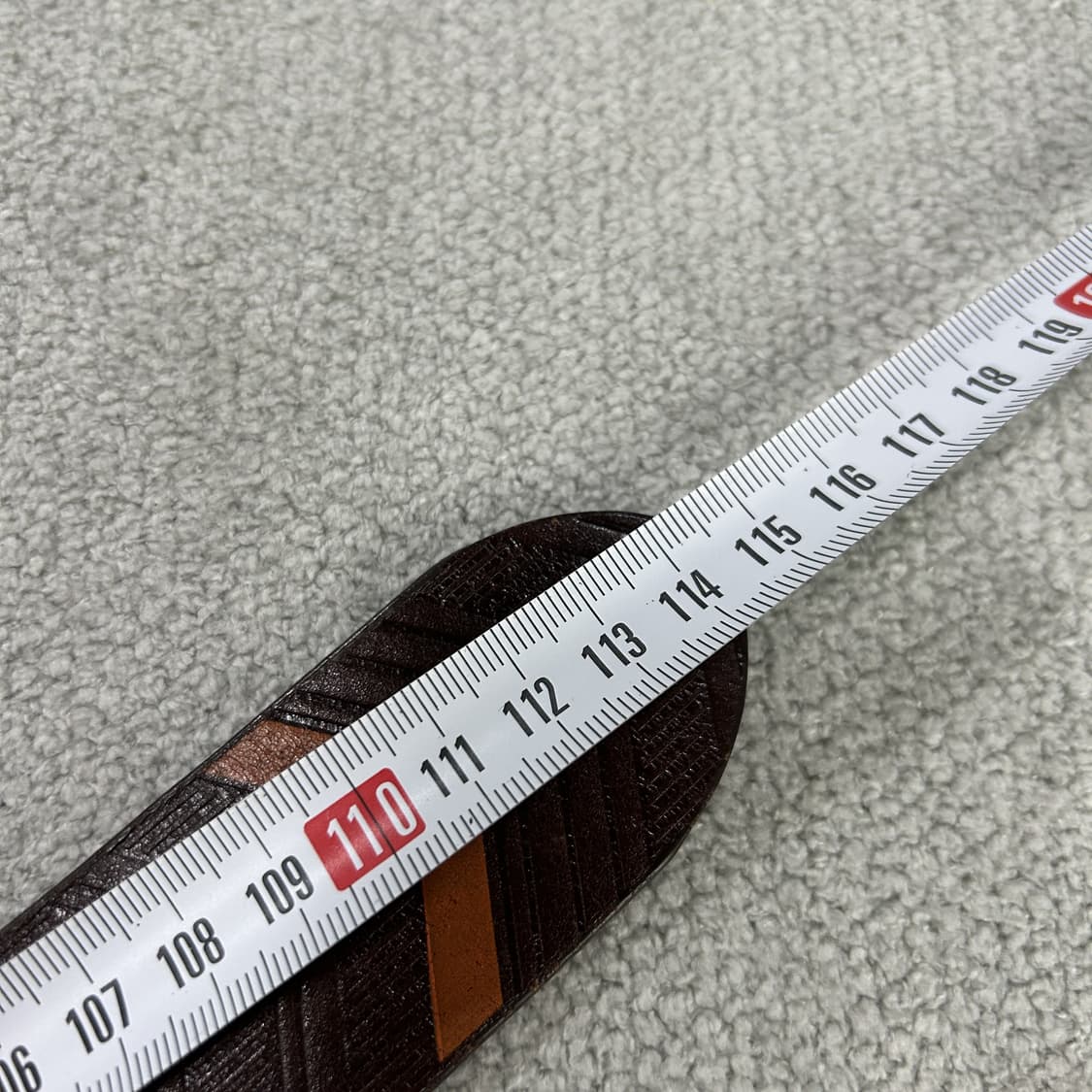 에비수 EVISU 가죽 벨트 브라운 상품이미지3