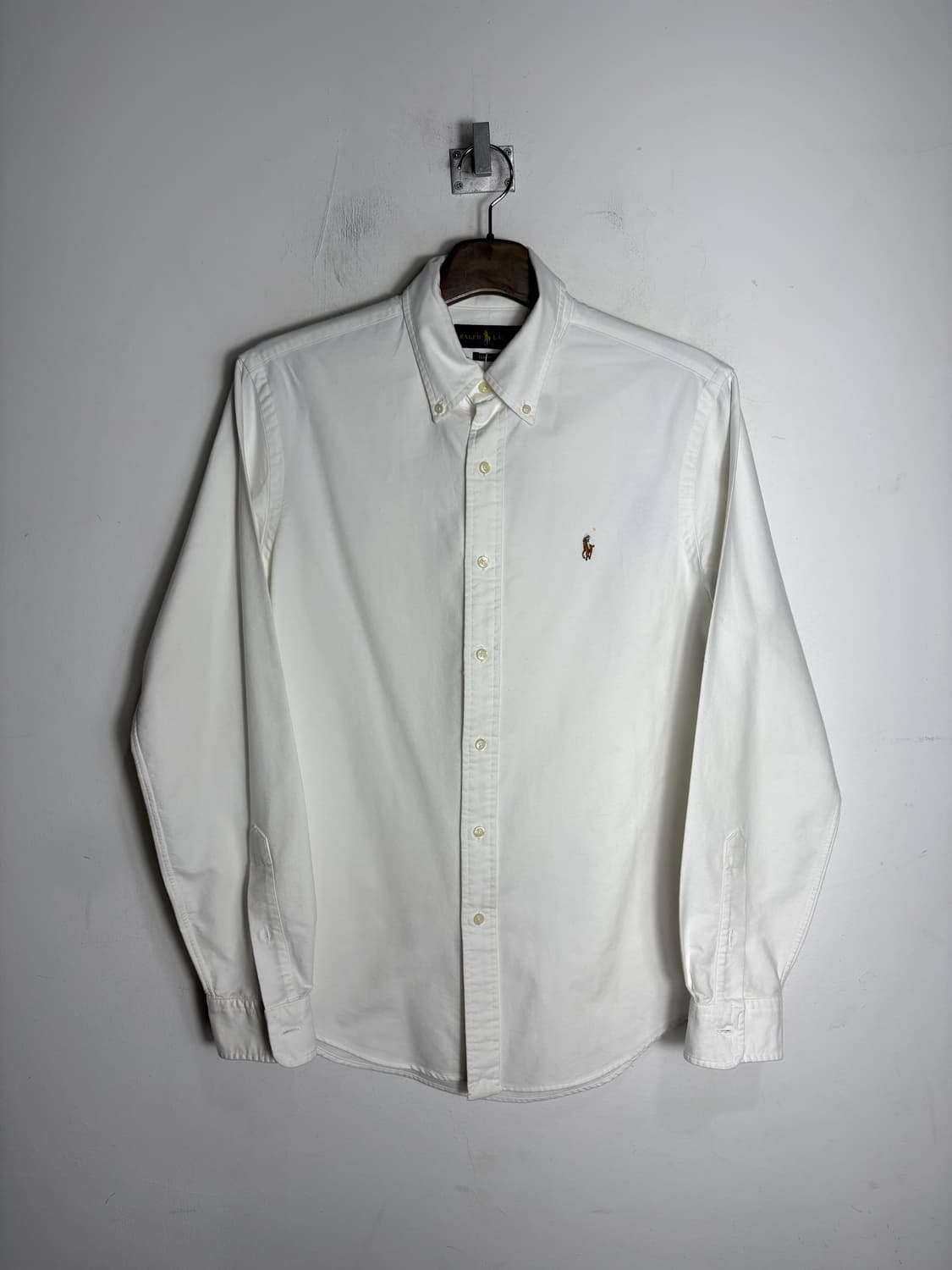 Polo 폴로  클래식 핏 화이트 코튼 셔츠 상품이미지2