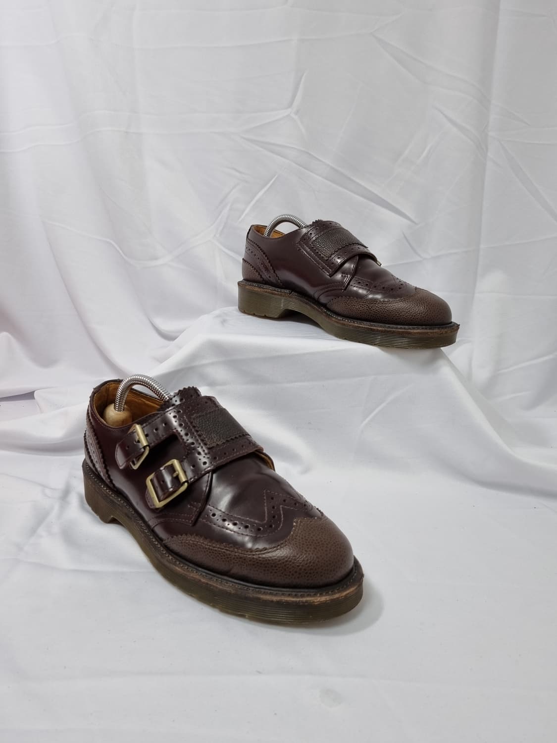 UK6 250 닥터마틴 Carl 칼 더블 몽크 윙팁 구두 상품이미지4