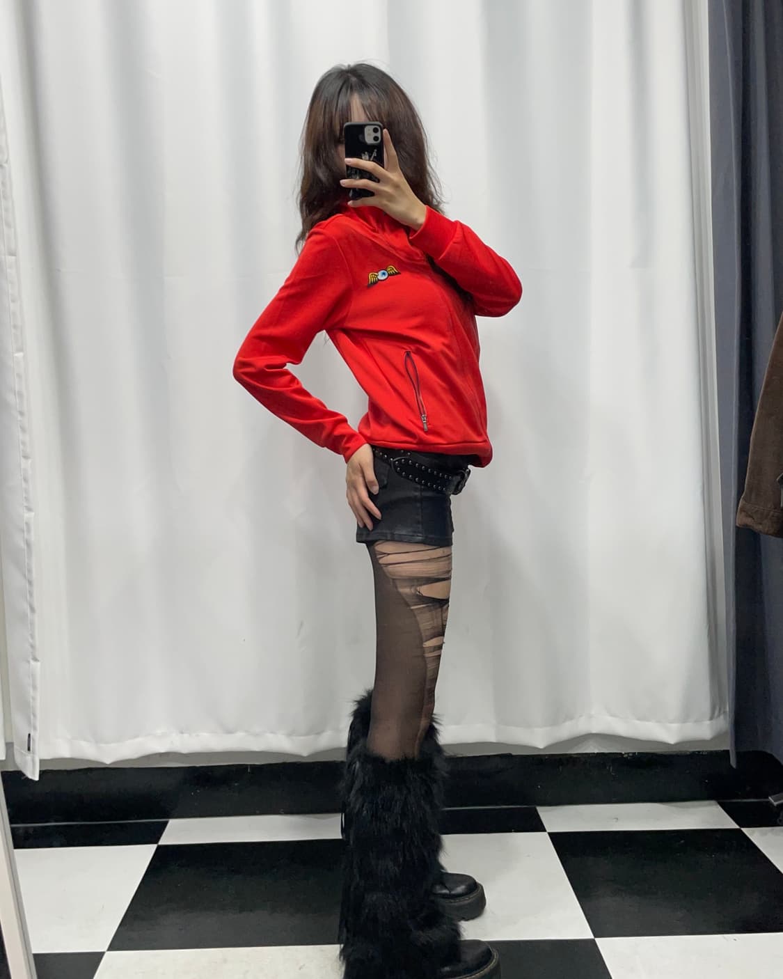 🎸Von Dutch 레드 져지🎸 상품이미지3