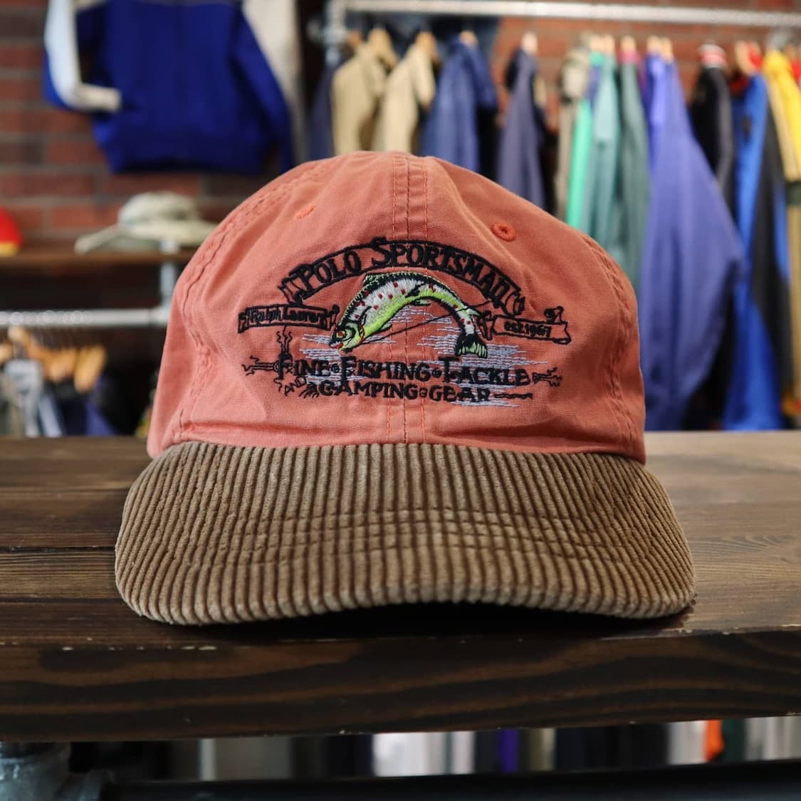 폴로 스포츠맨 코듀로이 볼캡 상품이미지1