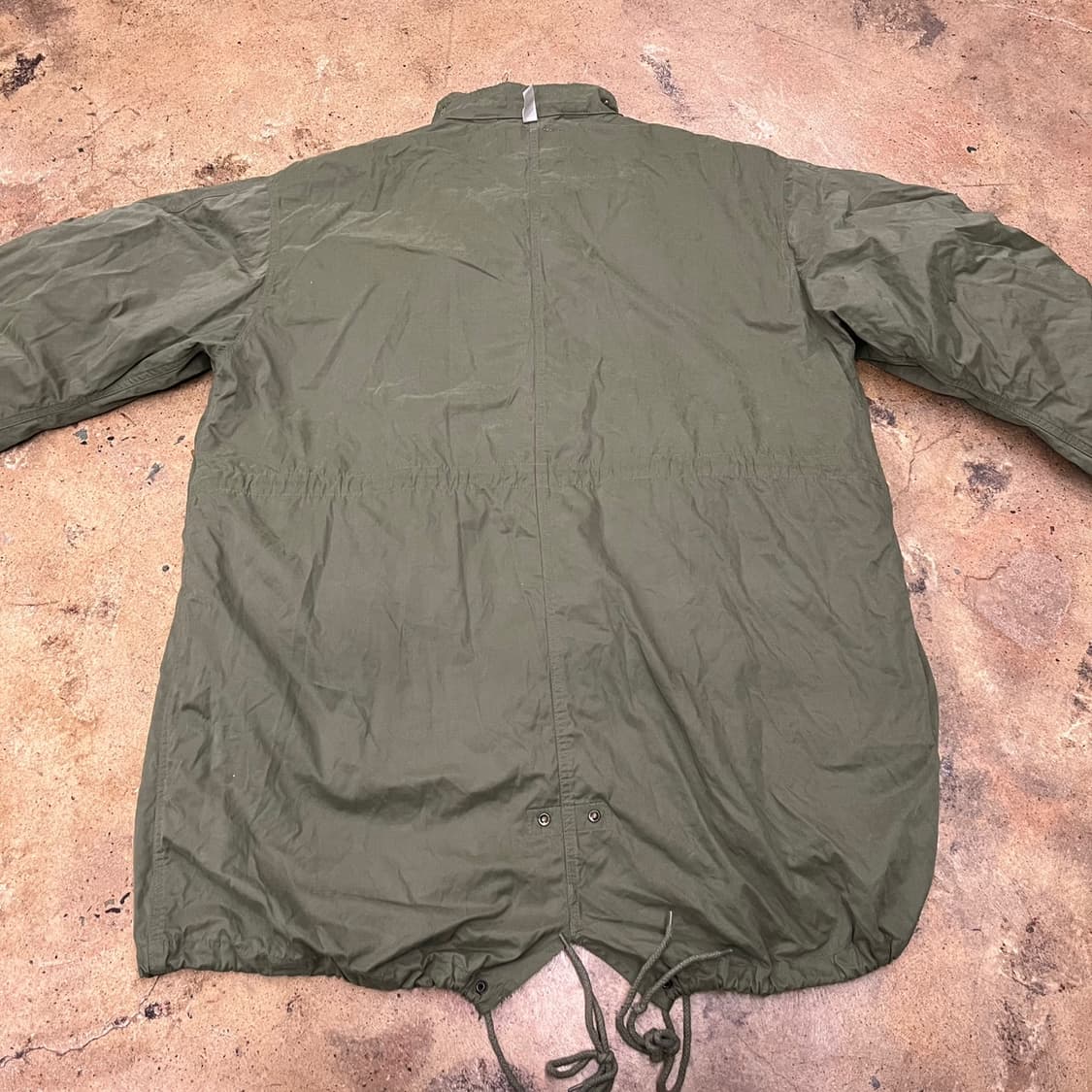 [정품] 노메뉴얼 카키색 야상 점퍼 바람막이 b19 상품이미지4