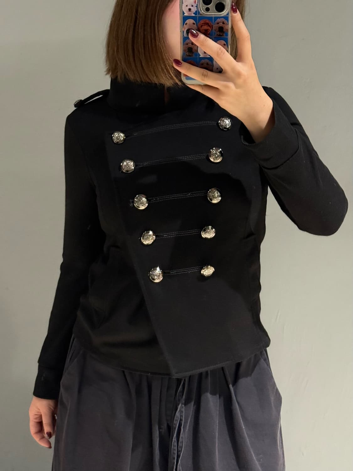 Napoleon double button point jacket 상품이미지3