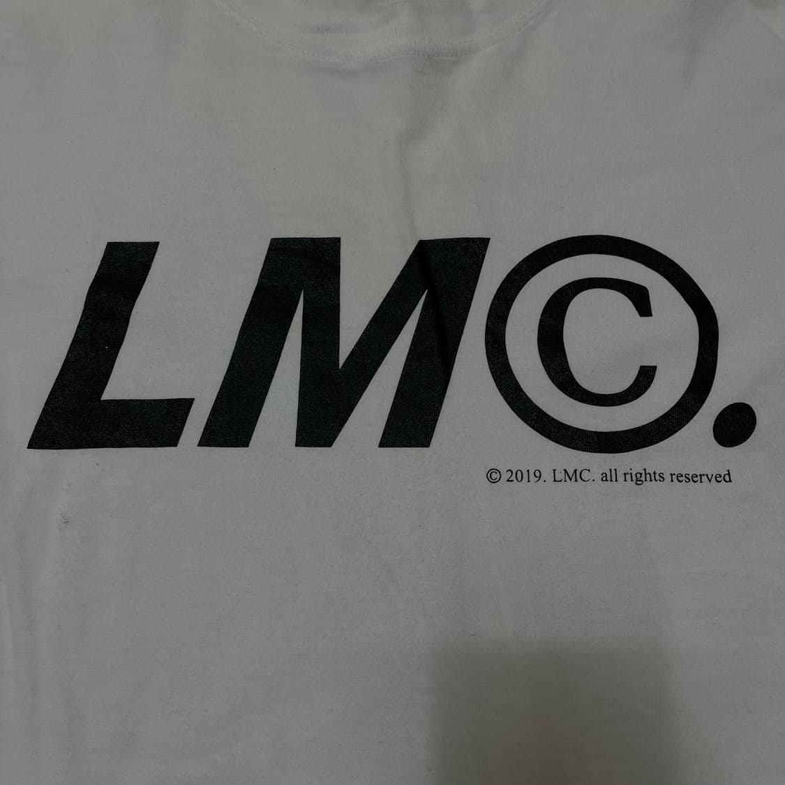 LMC OG 빅로고 화이트 반팔티 M(95) 상품이미지4